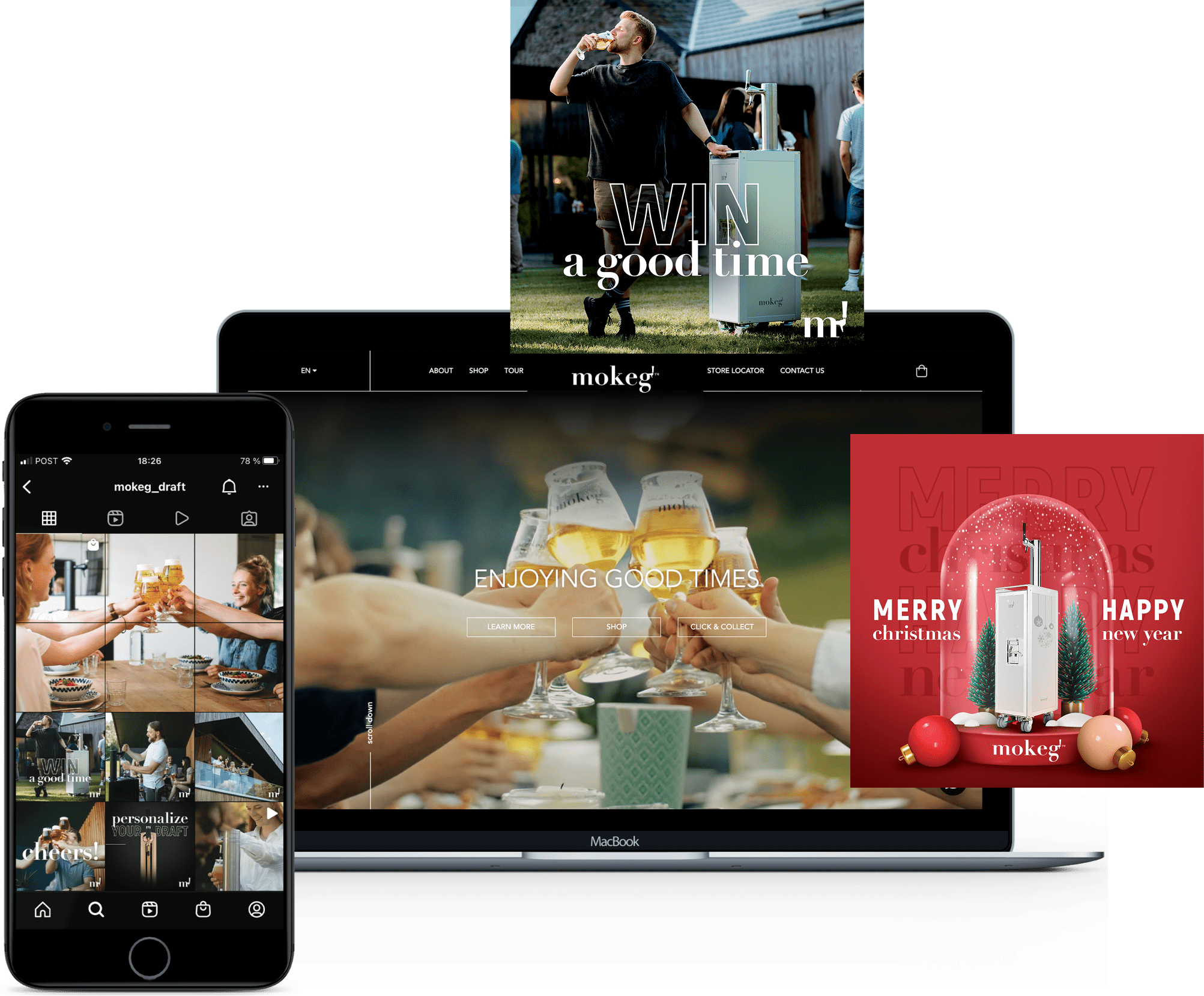 Montage de projet Mokeg par Brillant