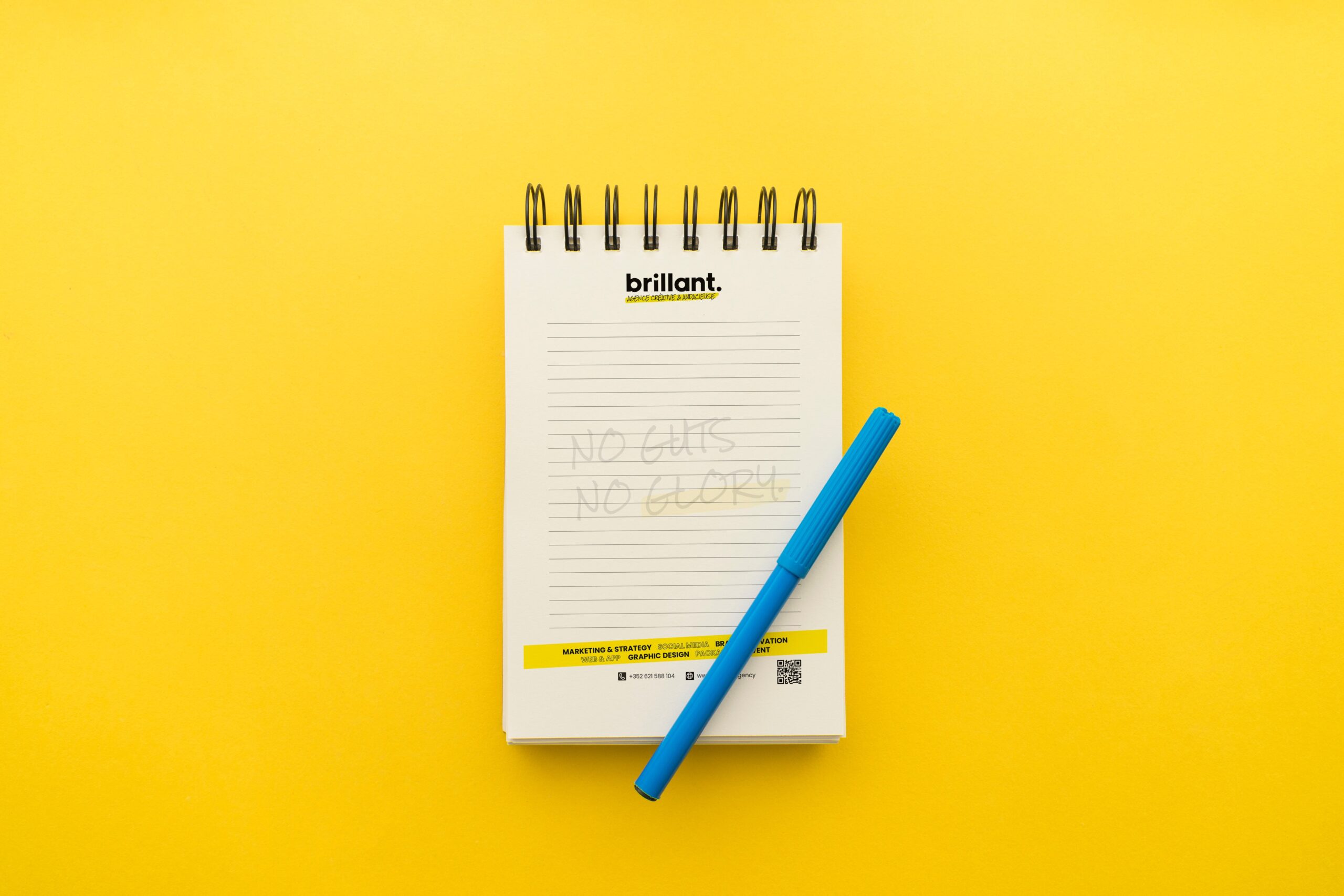 Bloc note de l'agence Brillant